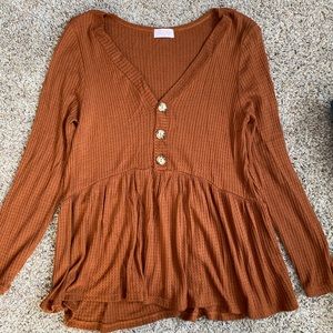 Never worn - flowing sweater top